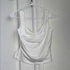 White Sleeveless Women's Top
